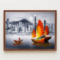 Harmony of Tradition and Modernity Poster