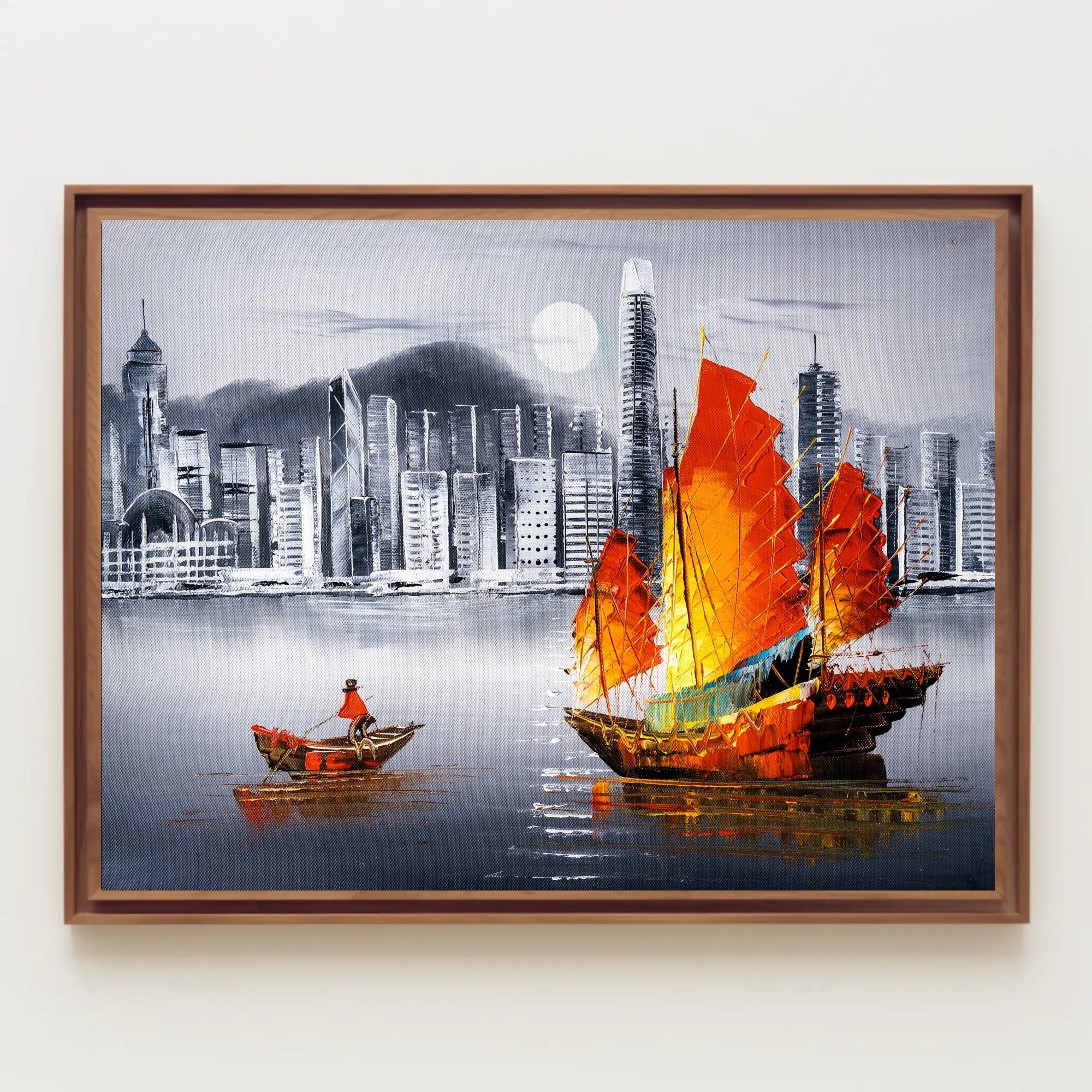 Harmony of Tradition and Modernity Poster