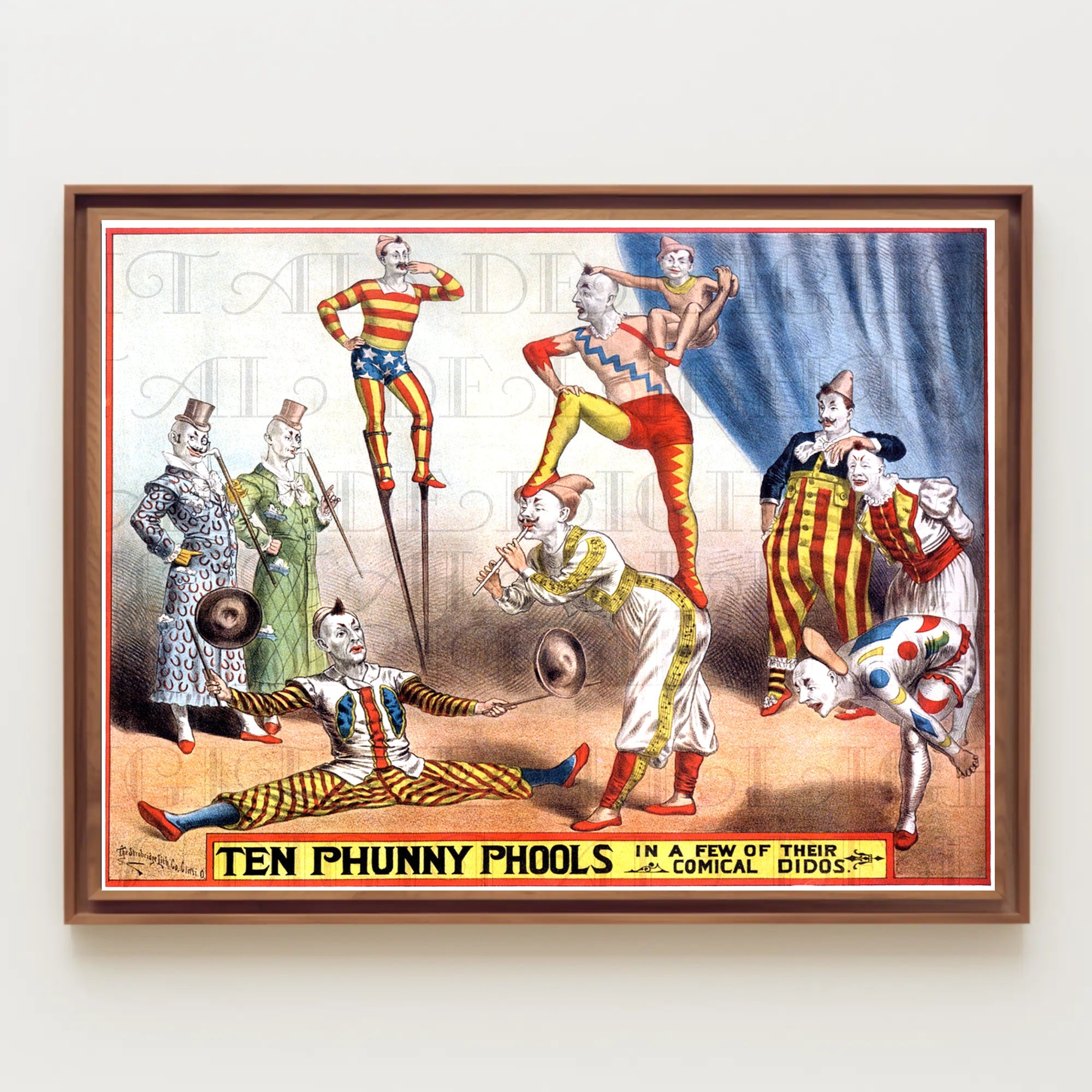 Ten Phunny Phools Poster