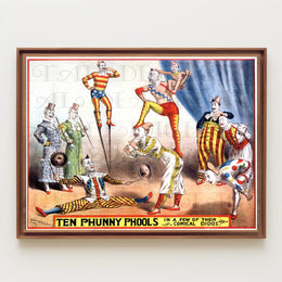 Ten Phunny Phools Poster