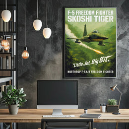 Northrop F-5 Freedom Fighter Poster PosterGoat