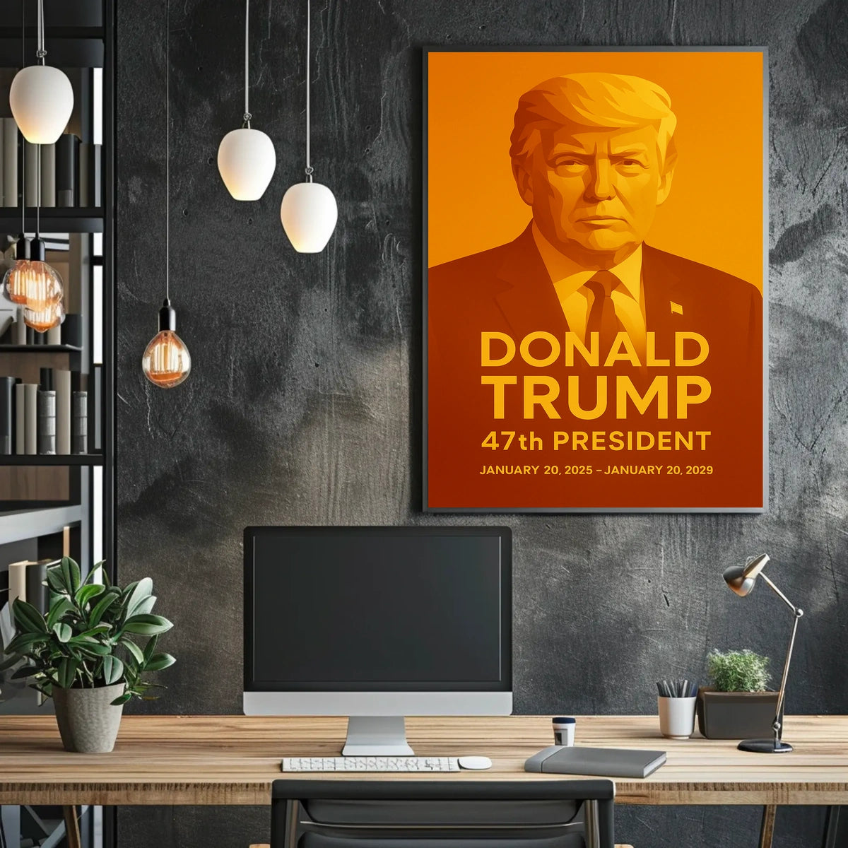 Donald Trump 47th President Poster
