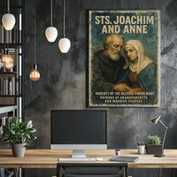 Saints Joachim And Anne Poster