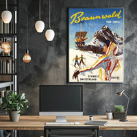 Braunwald Winter Wonderland Poster