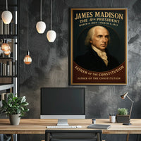 James Madison 4Th President Poster