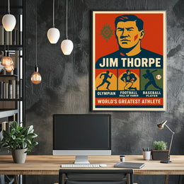 Celebrating Jim Thorpe Poster