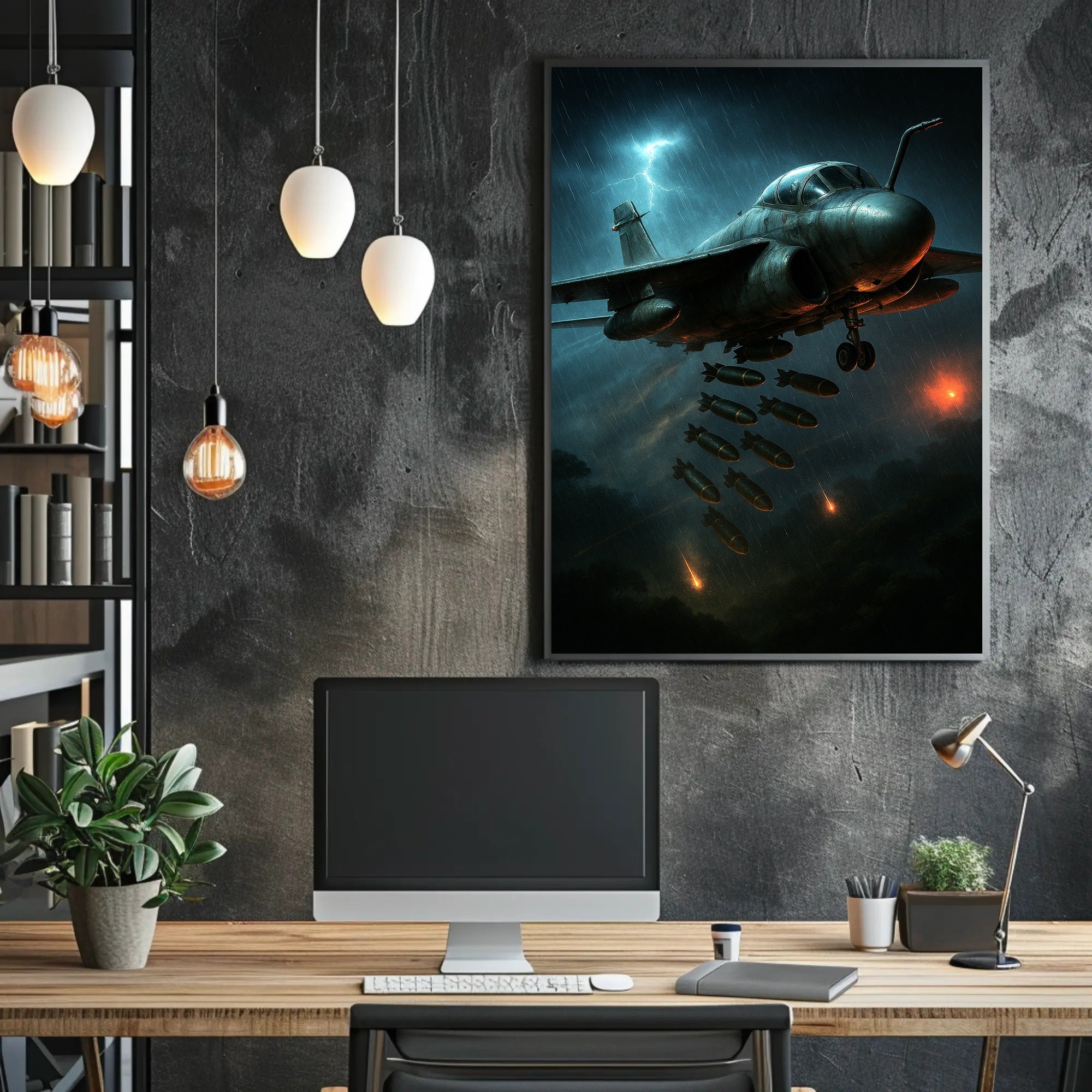 Thunderstorm Strike Poster PosterGoat