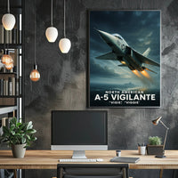 North American A5 Vigilante Poster PosterGoat