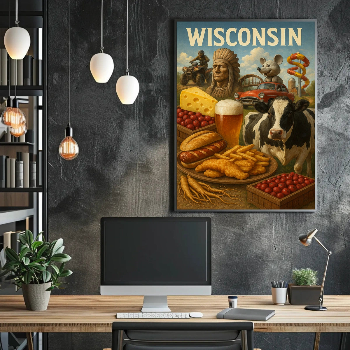 Wisconsin Wonders Poster