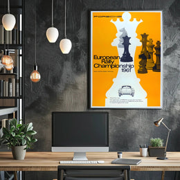 European Rally Championship 1961 Poster