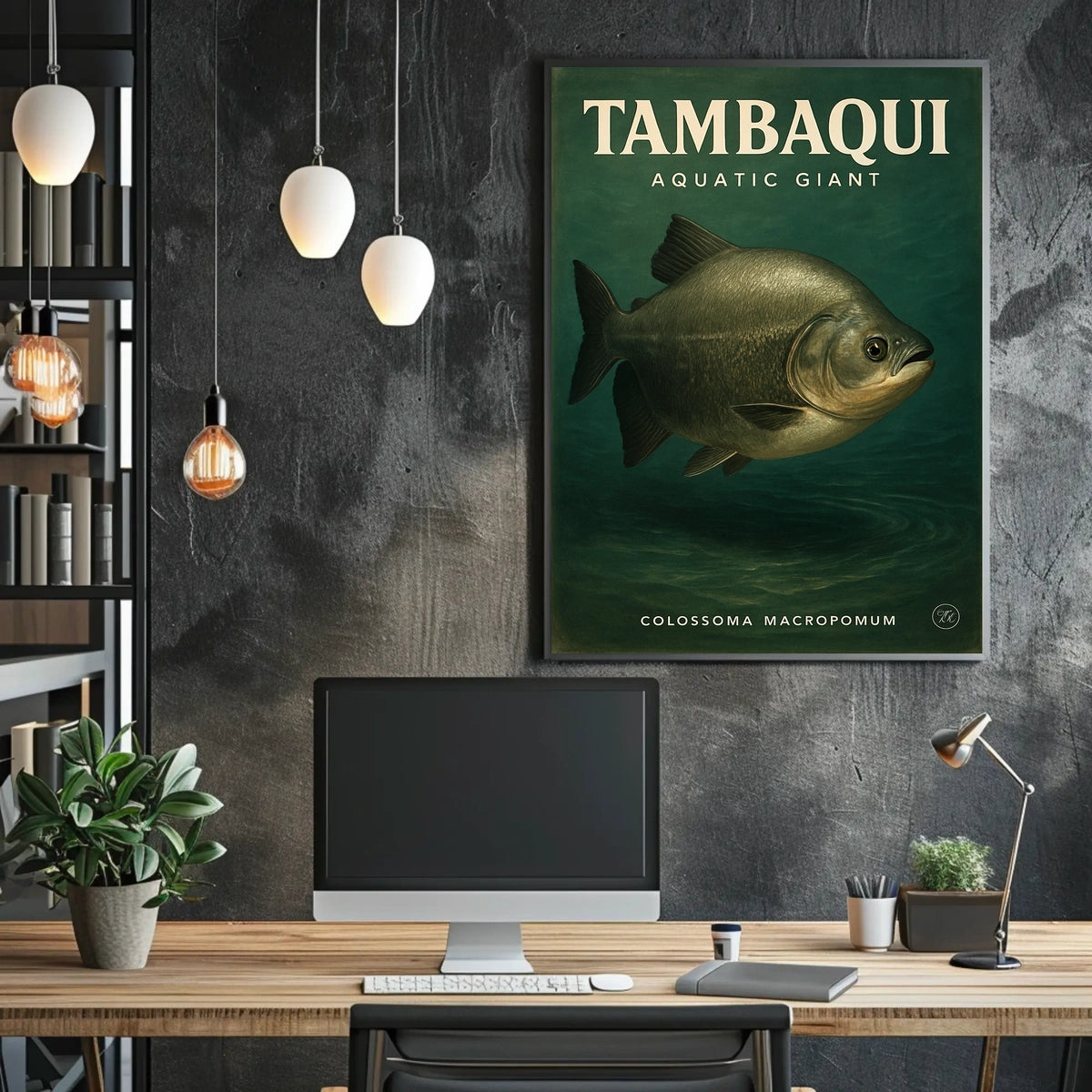 Tambaqui Aquatic Giant Poster