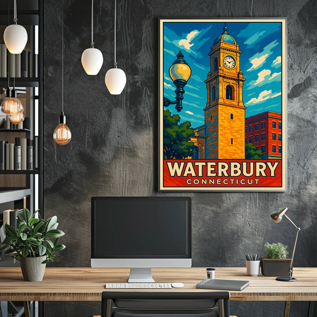 Waterbury, Connecticut Poster
