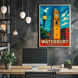 Waterbury, Connecticut Poster