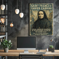 Saint Frances Xavier Cabrini Poster