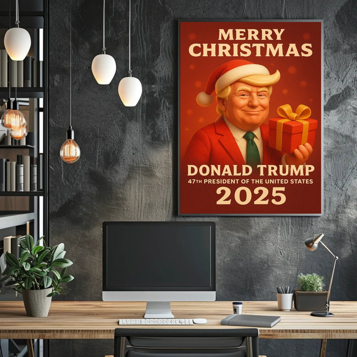 Festive 2025 Christmas Celebration Art Pop Culture Poster