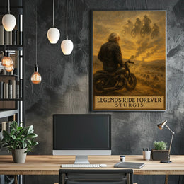 Legends Ride Forever Poster