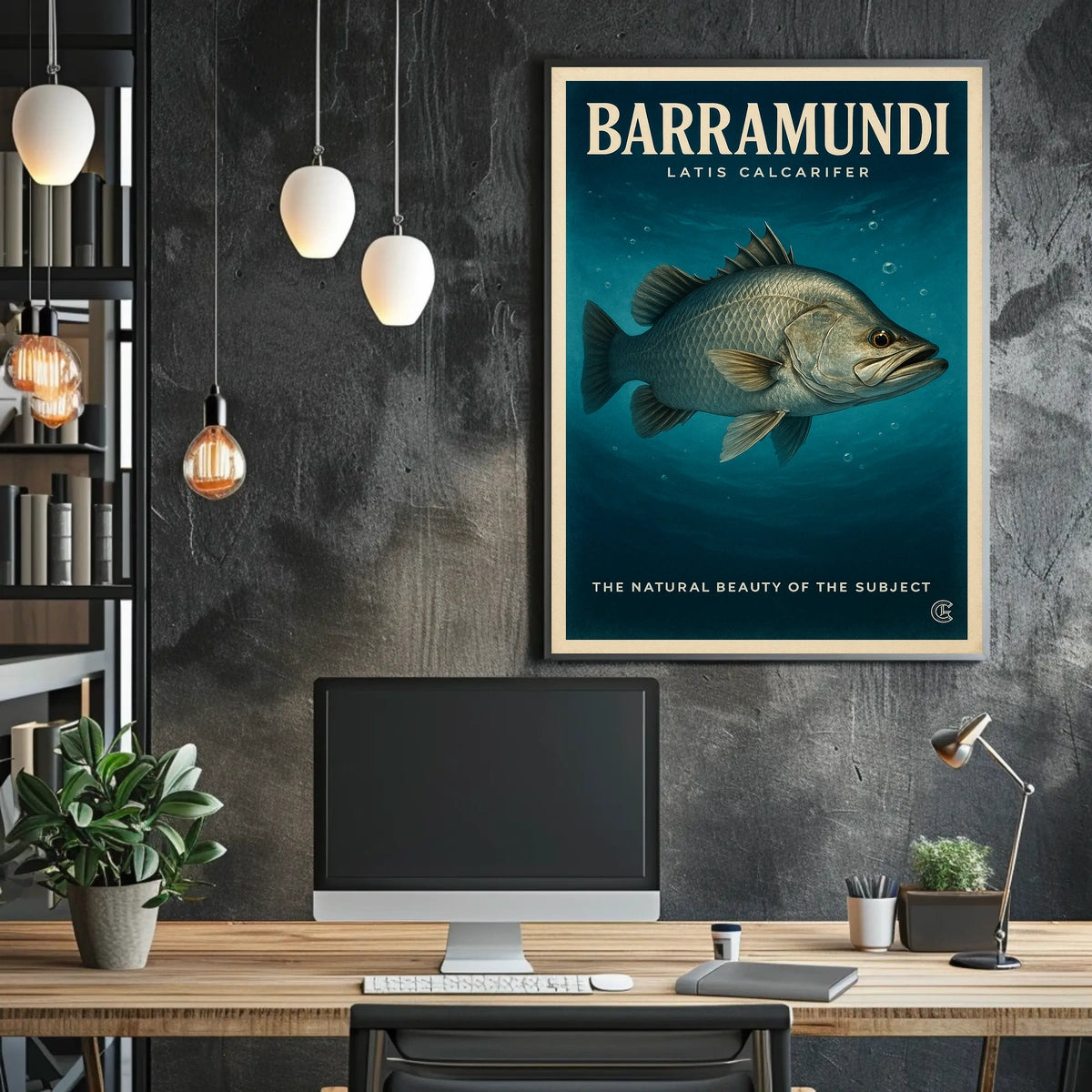 Barramundi The Natural Beauty Poster
