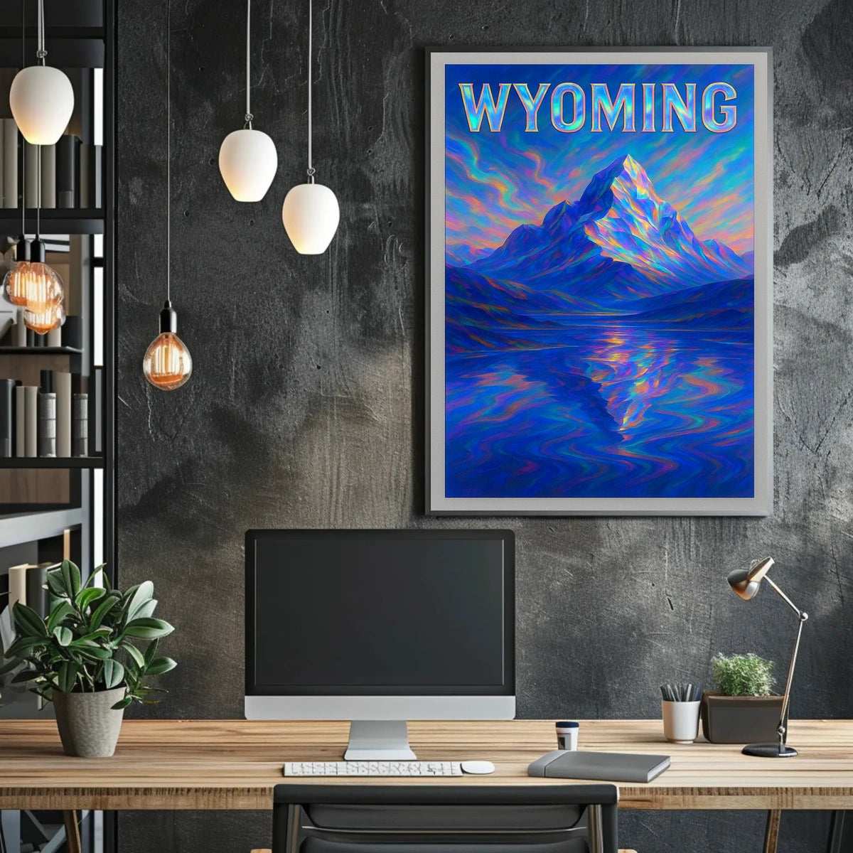 Wyoming Landscape Poster