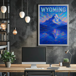 Wyoming Landscape Poster