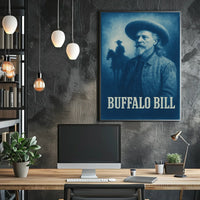 Buffalo Bill Western Cowboy Cultural or Heritage Poster