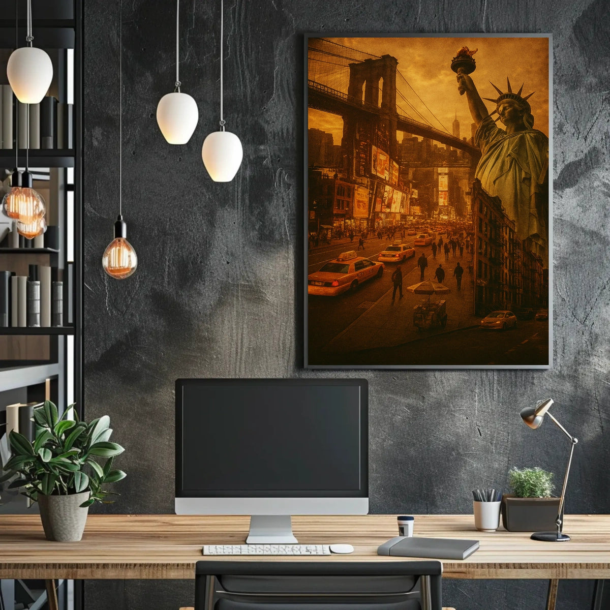 New York City Dreamscape Poster