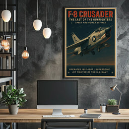 F-8 Crusader The Last of the Gunfighters Poster
