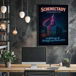 Schenectady A Gateway of Heritage and Innovation Poster