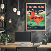Houston: Space City Poster