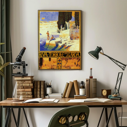 Riva-Torbole, Lago di Garda Vintage Poster