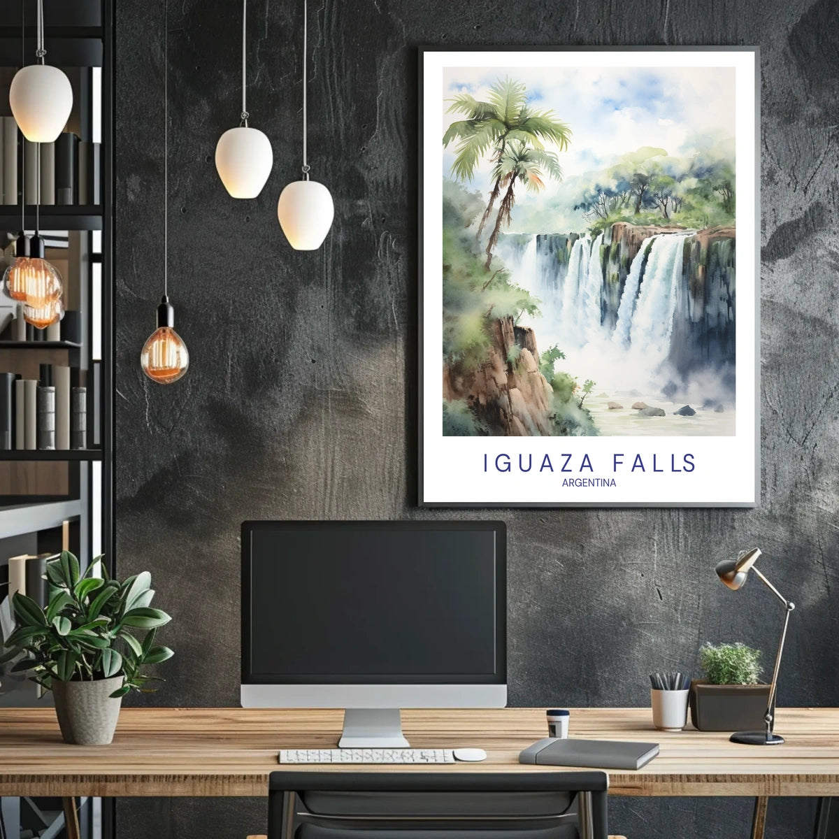 Iguazu Falls Argentina Poster