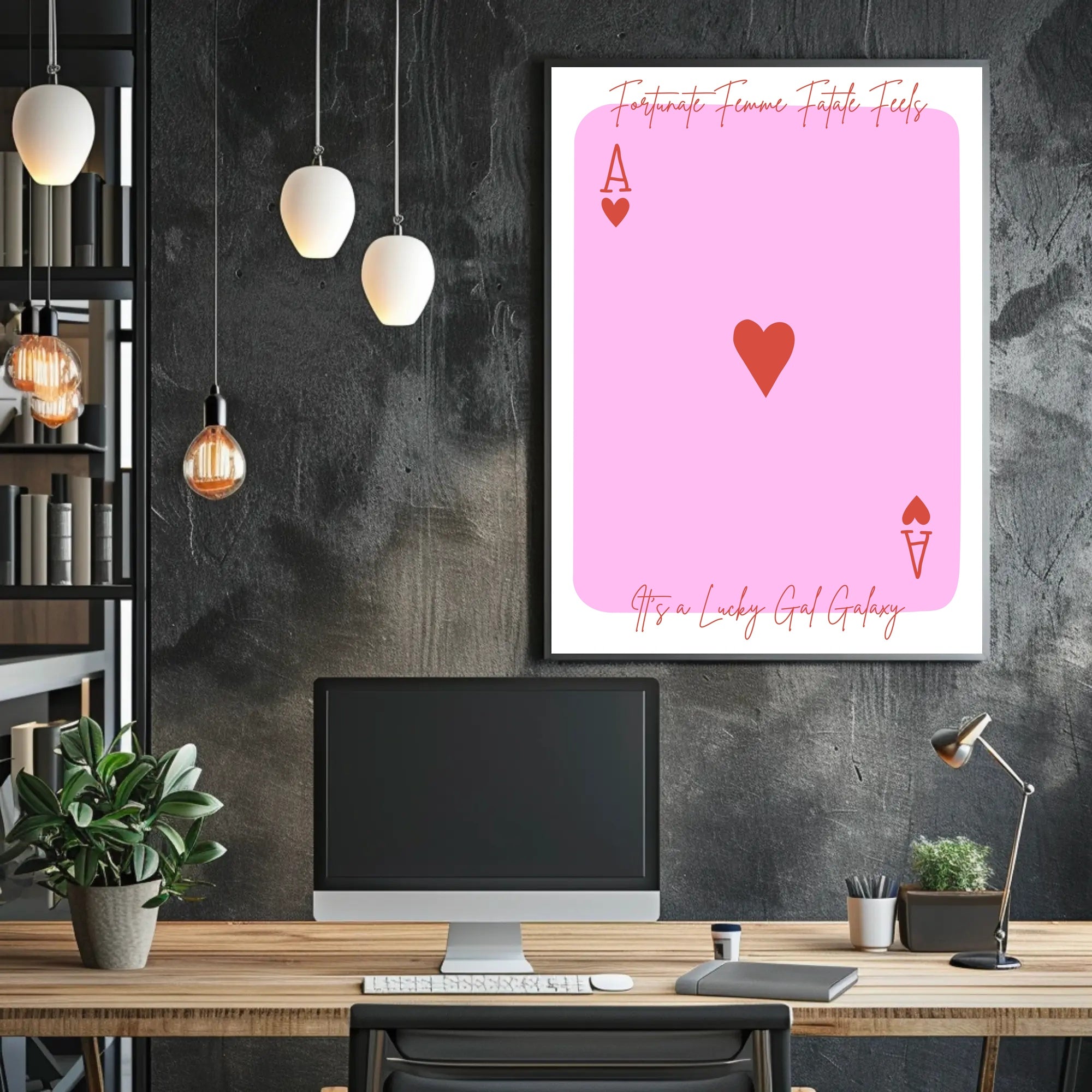 Fortunate Femme Fatale Feels Poster