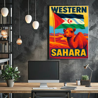Western Sahara Adventure Poster