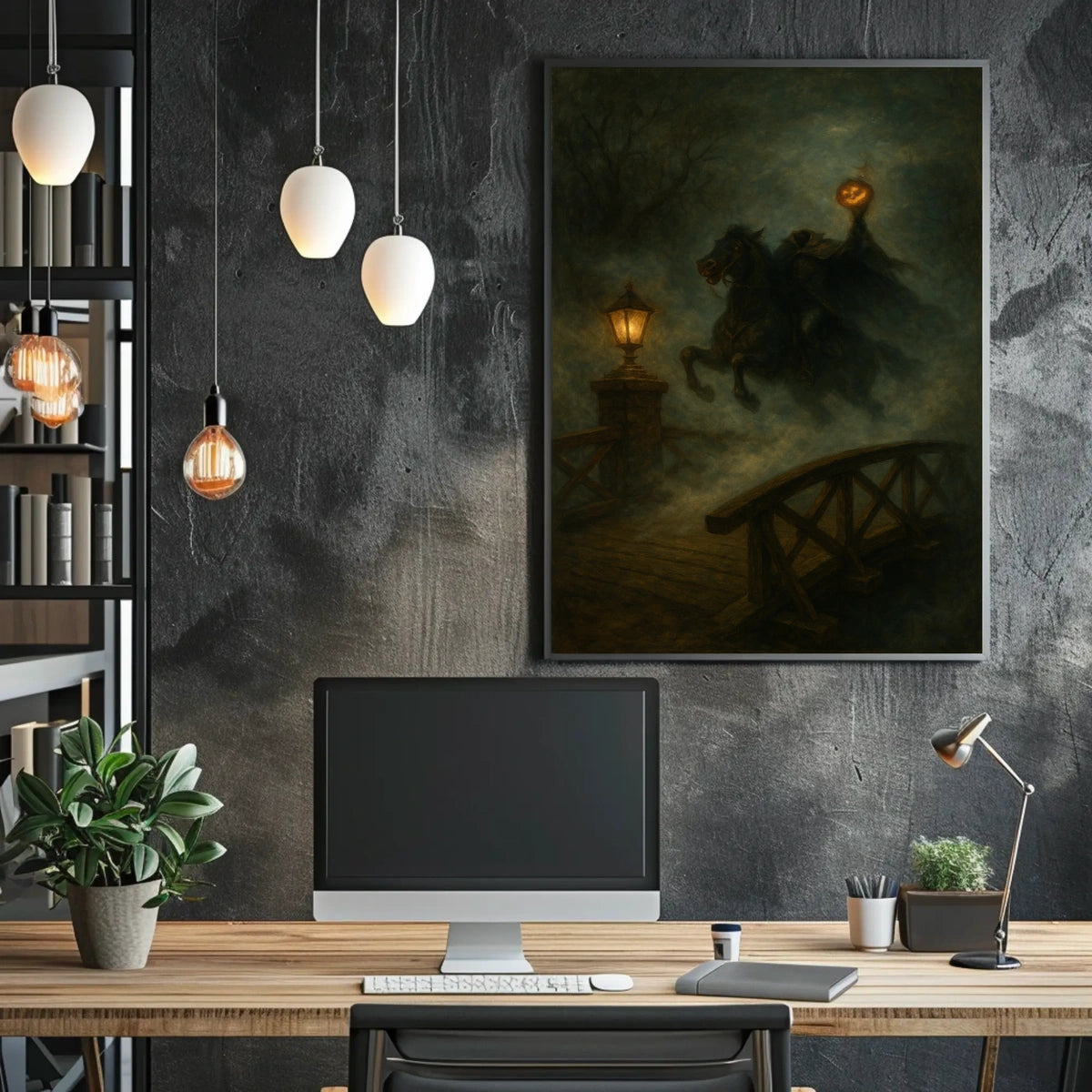 The Headless Horseman Rides Poster