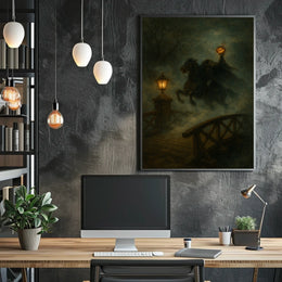 The Headless Horseman Rides Poster