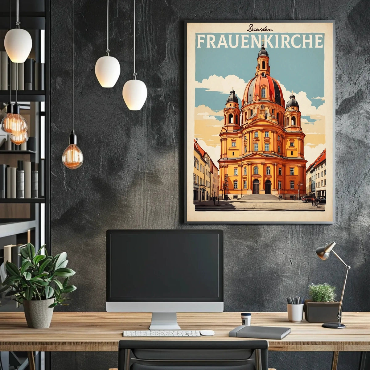 Frauenkirche in Dresden Poster