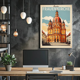 Frauenkirche in Dresden Poster