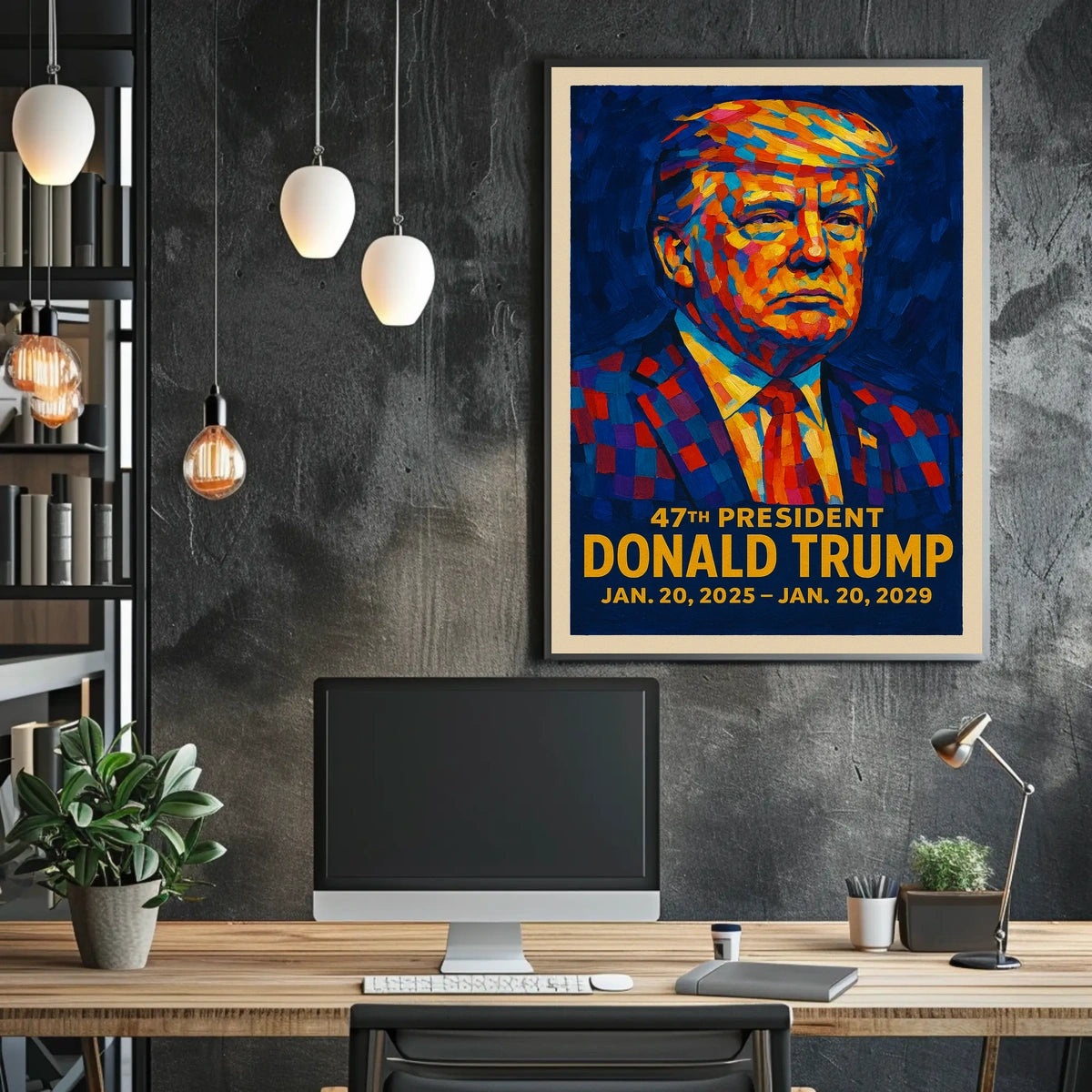 Donald Trump 47th President Poster