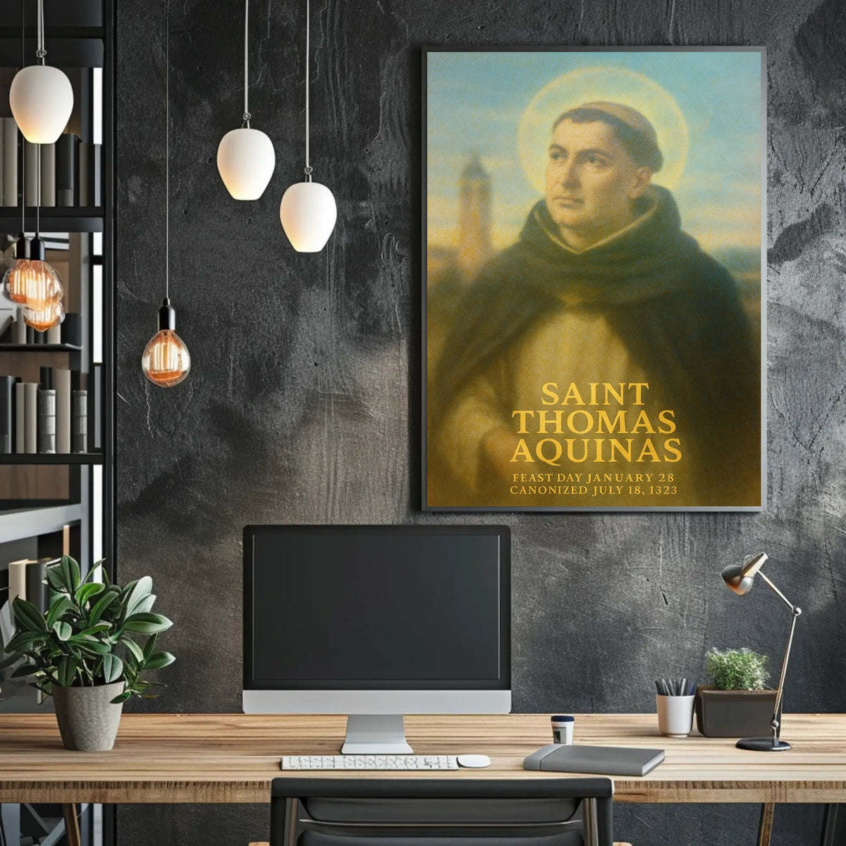 Saint Thomas Aquinas Poster