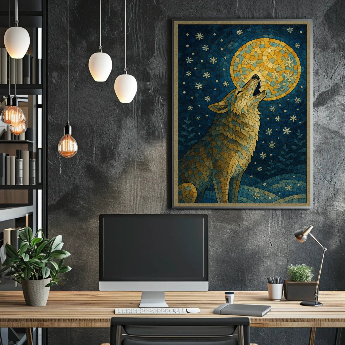 Howling at the Moon Poster
