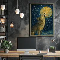 Howling at the Moon Poster