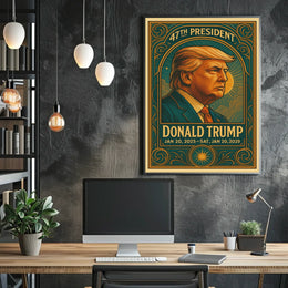 Donald Trump 47Th President Poster