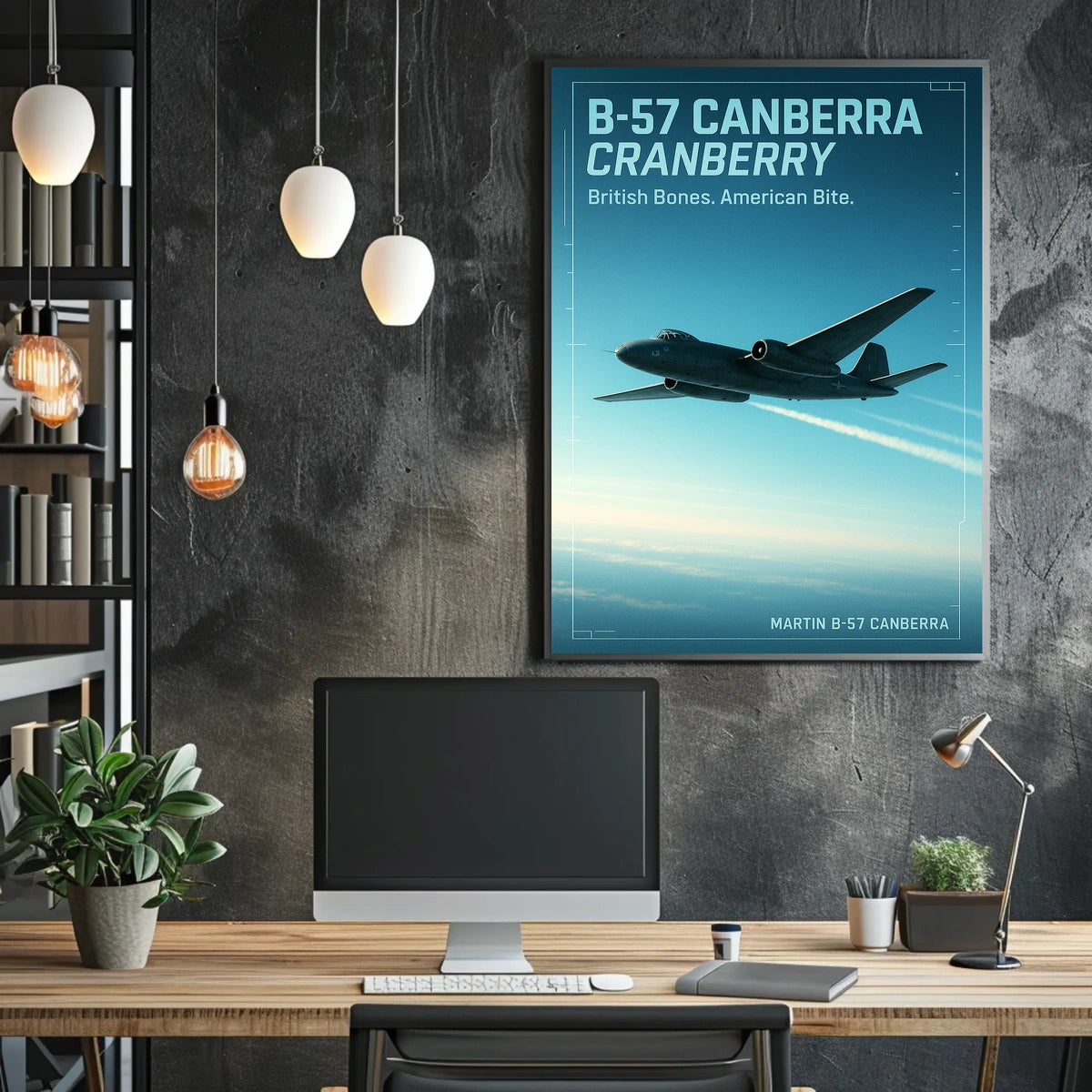 B-57 Canberra: British Bones, American Bite Poster