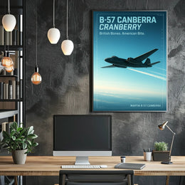 B-57 Canberra: British Bones, American Bite Poster