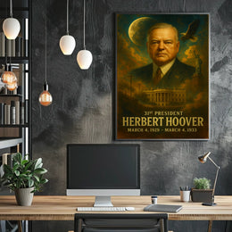 Herbert Hoover 31st President Poster