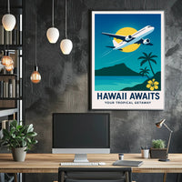 Hawaii Awaits Your Tropical Getaway Poster PosterGoat