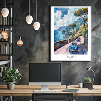 Amalfi Coast Adventure Poster PosterGoat