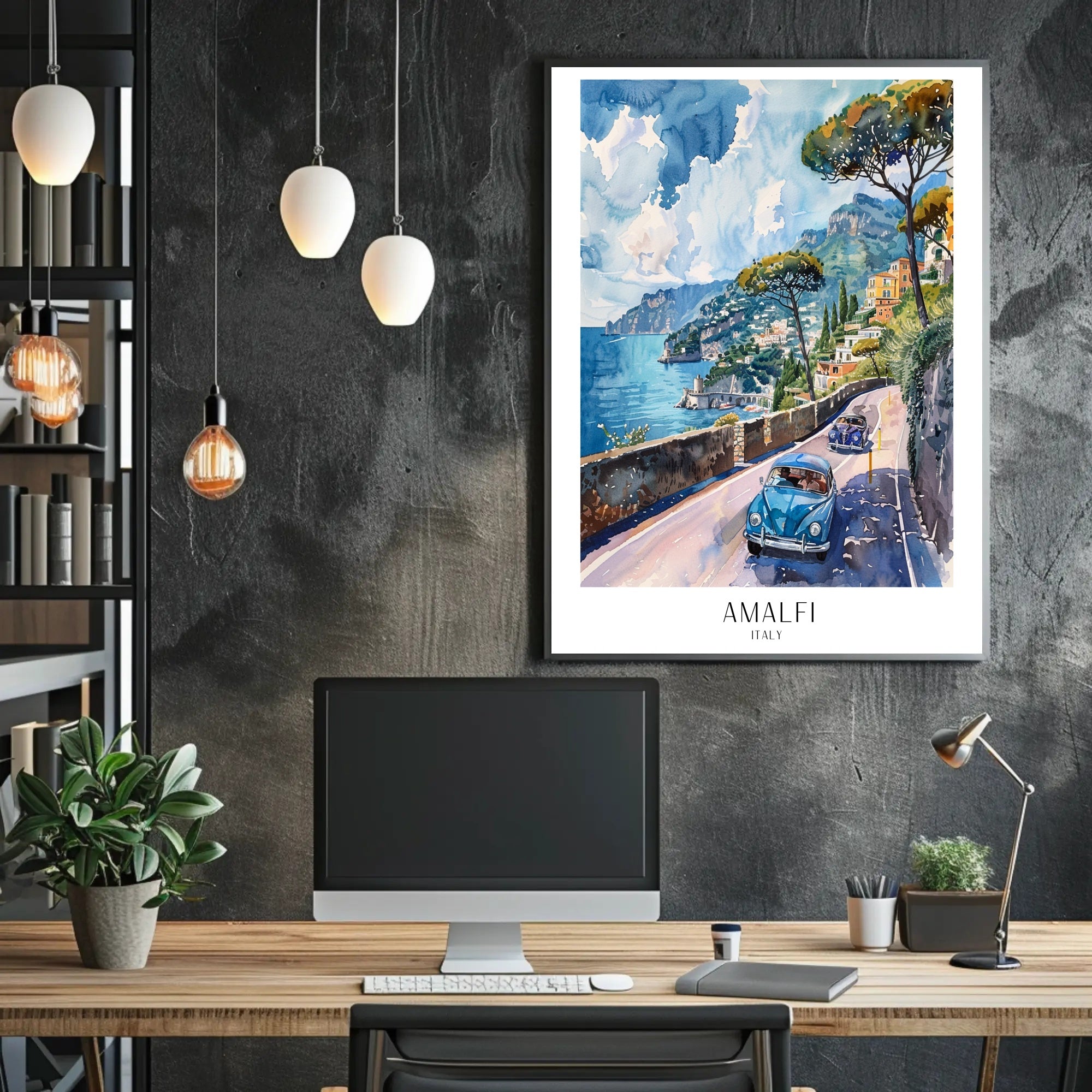 Amalfi Coast Adventure Poster PosterGoat