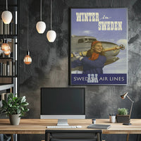 Winter Adventures in Sweden Poster PosterGoat