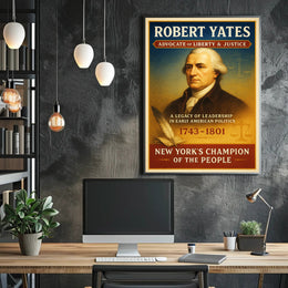 Robert Yates Advocate of Liberty & Justice Poster