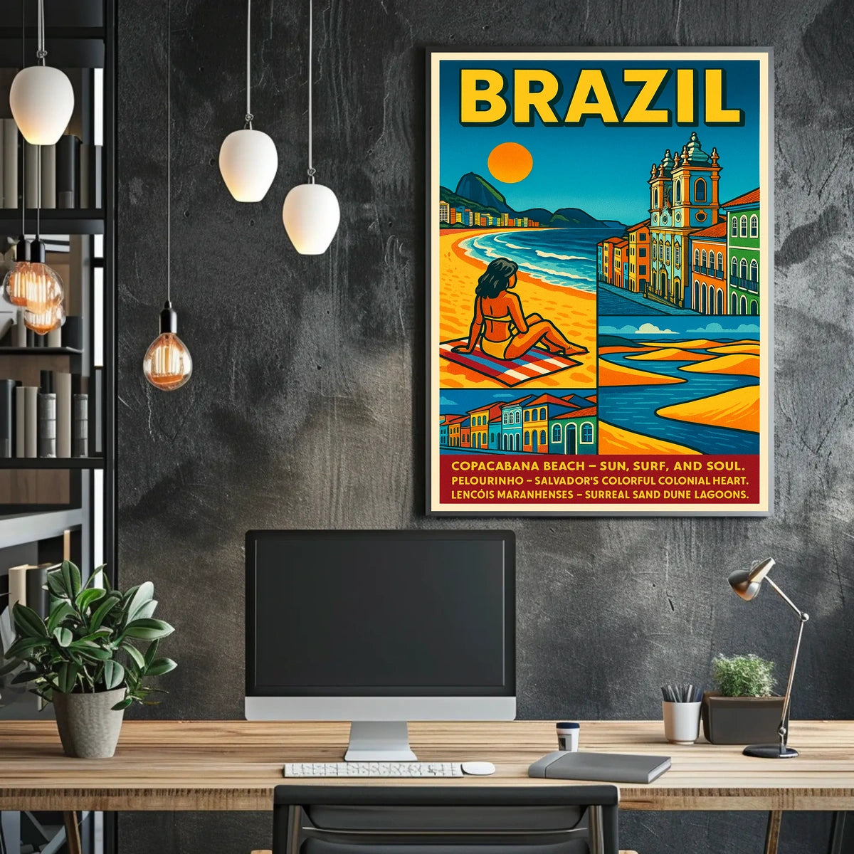 Discover Brazil Poster